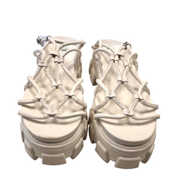 Circus By Sam Edelman Greyson Size 9M EU 40 White Platform Sandal NWOB - Picture 2 of 8
